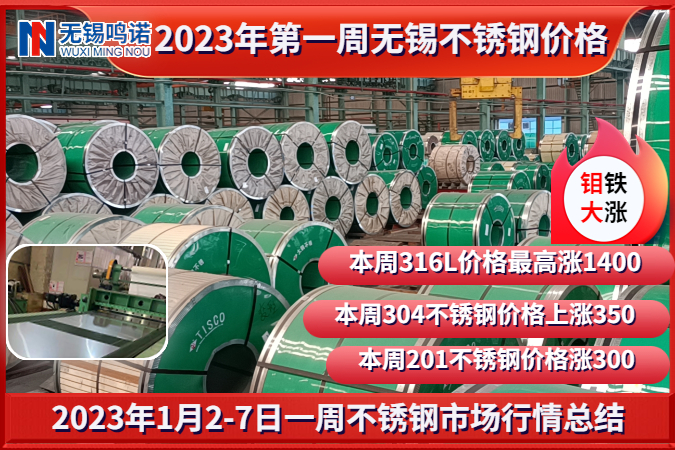 2023元旦后無(wú)錫不銹鋼價(jià)格穩(wěn)中上漲，春節(jié)后行情看好？